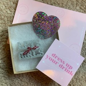 Fawn Doe Let’s Go Girls Straw Charm Topper